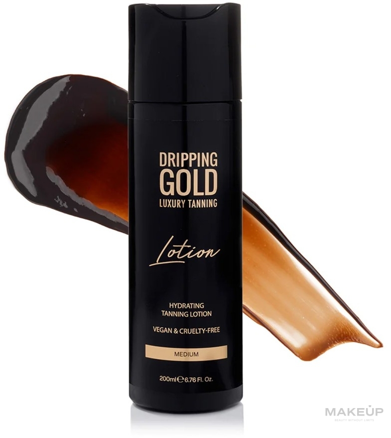 Feuchtigkeitsspendende Selbstbräunungs-Körperlotion - Sosu by SJ Dripping Gold Luxury Tanning Hydrating Lotion — Bild Medium