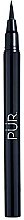 Düfte, Parfümerie und Kosmetik Wasserfester Eyeliner - Pur On Point Waterproof Liquid Eyeliner Pen