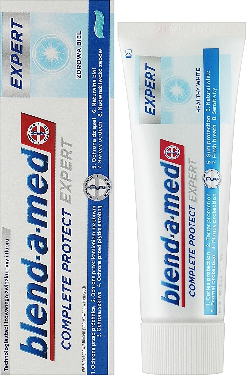 Zahnpasta Complete Protect Expert Healthy White - Blend-a-med Complete Protect Expert Healthy White Toothpaste — Bild N2