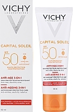 3in1 Anti-Aging Sonnenschutzcreme für das Gesicht mit Antioxidantien SPF 50 - Vichy Ideal Soleil Anti-Agening Care SPF50 — Bild N2