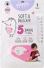 Düfte, Parfümerie und Kosmetik Babywindeln 11-18 kg Größe 5 Junior 1 St. - Bella Baby Happy Soft & Delicate 