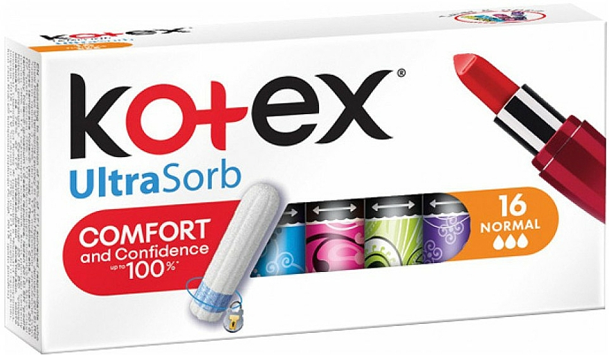 Tampons Extra Auslaufschutz Normal 16 St. - Kotex Ultra Sorb Normal Tampons — Bild N2