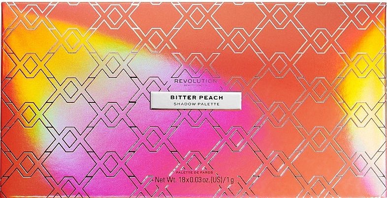 Lidschatten-Palette - XX Revolution Luxx Bitter Peach Shadow Palette — Bild N2