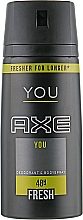 Deospray You für Männer - Axe Deodorant Bodyspray — Bild N3