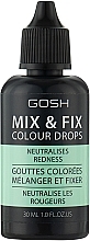 Concealer für das Gesicht - Gosh Mix&Fix Colour Drops — Bild N1