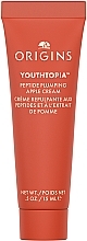 GESCHENK! Feuchtigkeitsspendende Apfel-Gesichtscreme mit Peptiden - Origins Youthtopia Peptide Plumping Apple Cream (mini) — Bild N1