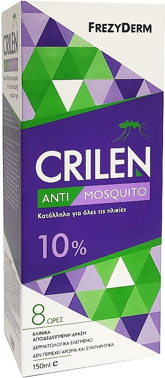 Mückenschutz-Emulsion - Frezyderm Crilen Anti Mosquito 10%  — Bild N2