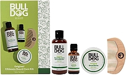 Set 4 St. - Bulldog Original + Aloe Vera Ultimate Beard Care Kit — Bild N1
