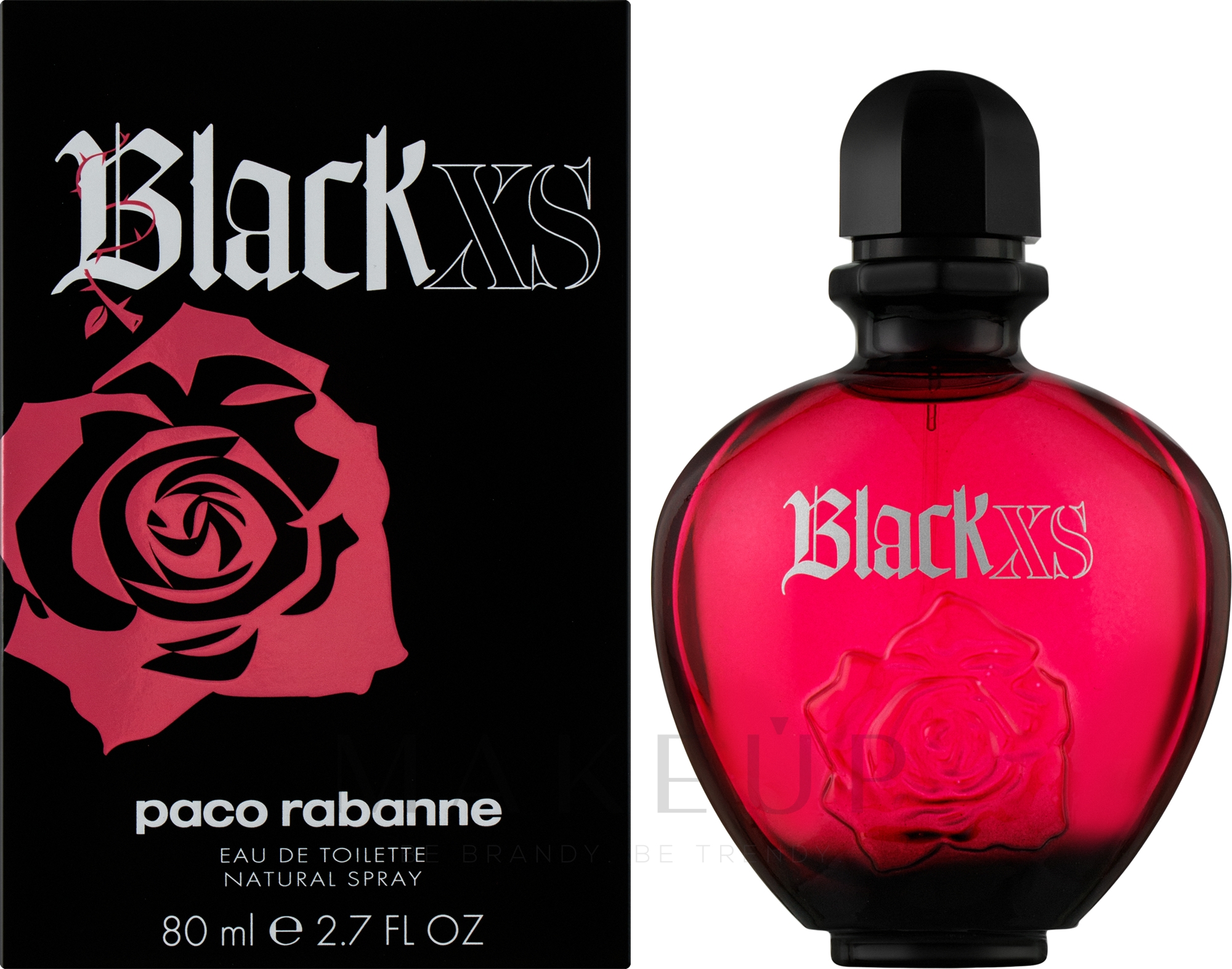 Paco Rabanne Black XS Pour Femme - Eau de Toilette — Bild 80 ml