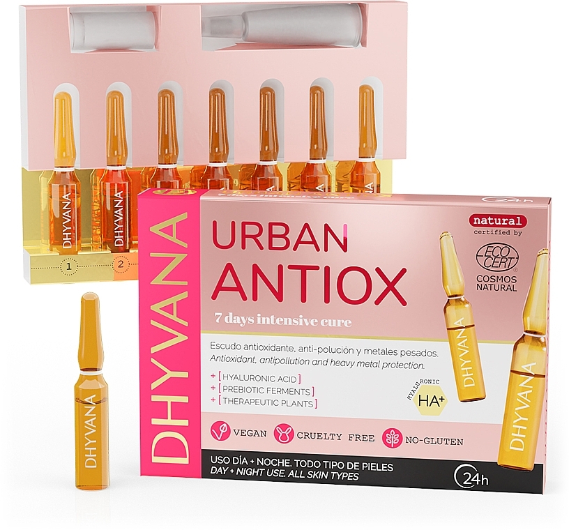 Gesichtsampullen Urban Antiox - Dhyvana Urban Antiox Ampoules — Bild N2