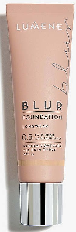 Langanhaltende Foundation für alle Hauttypen SPF 15 - Lumene Longwear Blur Foundation SPF 15 — Bild N1