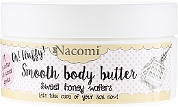 Körperbutter mit Aroma von süßen Honigwaffeln - Nacomi Smooth Body Butter Sweet Honey Wafers — Bild N1