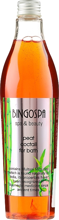 GESCHENK! Badecocktail mit Ton - BingoSpa Spa & Beauty Peat Coctail For Bath Multani Mitti — Bild N1