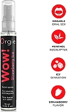 Düfte, Parfümerie und Kosmetik Oralsex-Spray - Orgie Wow! Strawberry Ice Bucal Spray