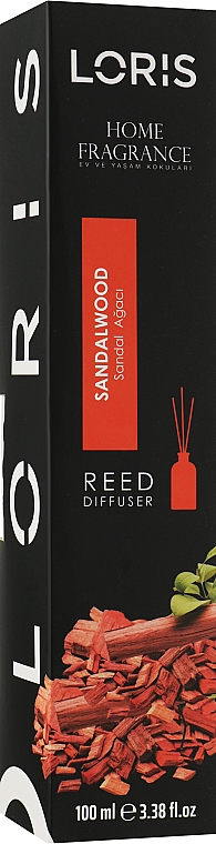 Raumerfrischer Sandelholz - Loris Parfum Home Fragrance Reed Diffuser — Bild N1