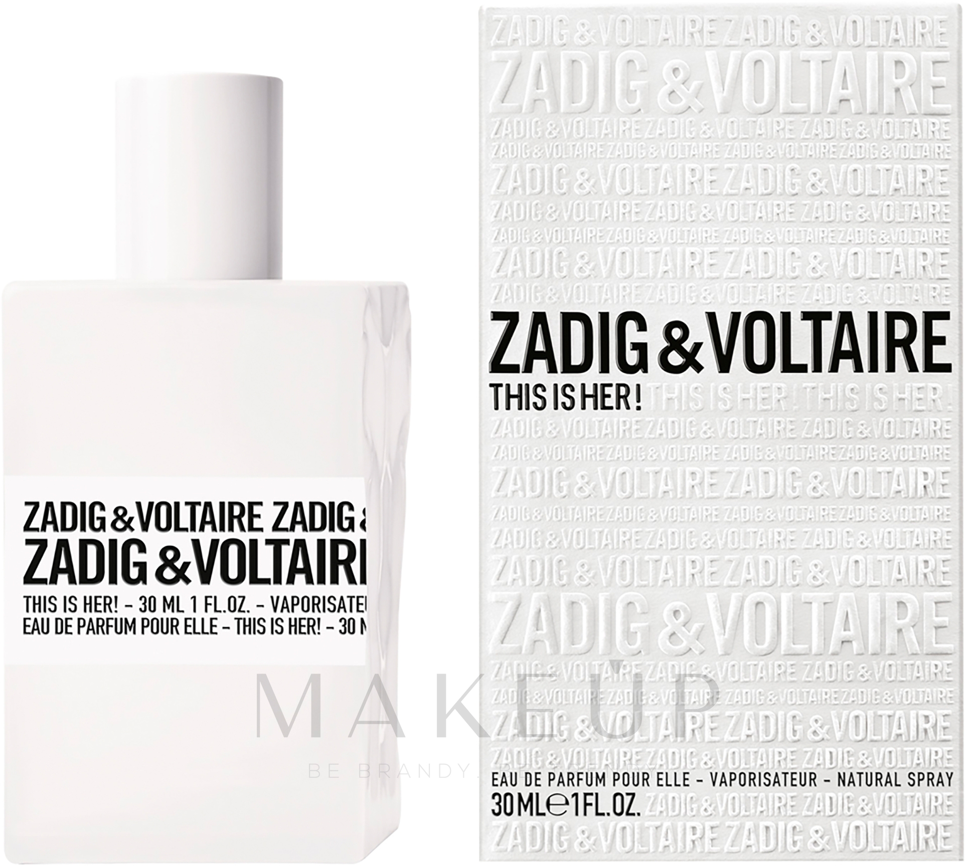 Zadig & Voltaire This is Her - Eau de Parfum — Bild 30 ml