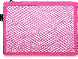 Reisekosmetiktasche rosa Pink mesh 23x15 cm - MAKEUP — Bild N1