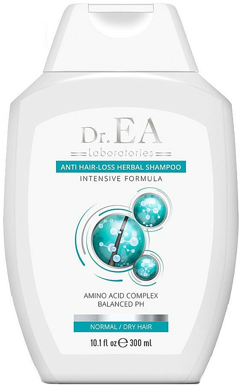 Shampoo gegen Haarausfall mit Aminosäuren Komplex für normales und trockenes Haar - Dr.EA Anti-Hair Loss Herbal Shampoo — Bild N1