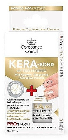 Nagelhärter mit Keratin - Constance Carroll Nail Care Kera-Bond After Hybrid — Bild N1