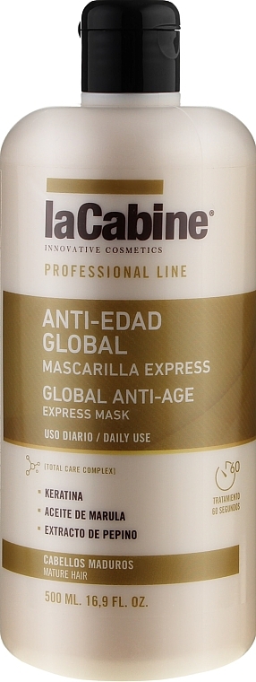 Express-Haarmaske Anti-Aging - La Cabine Anti-Age Express Mask — Bild N1