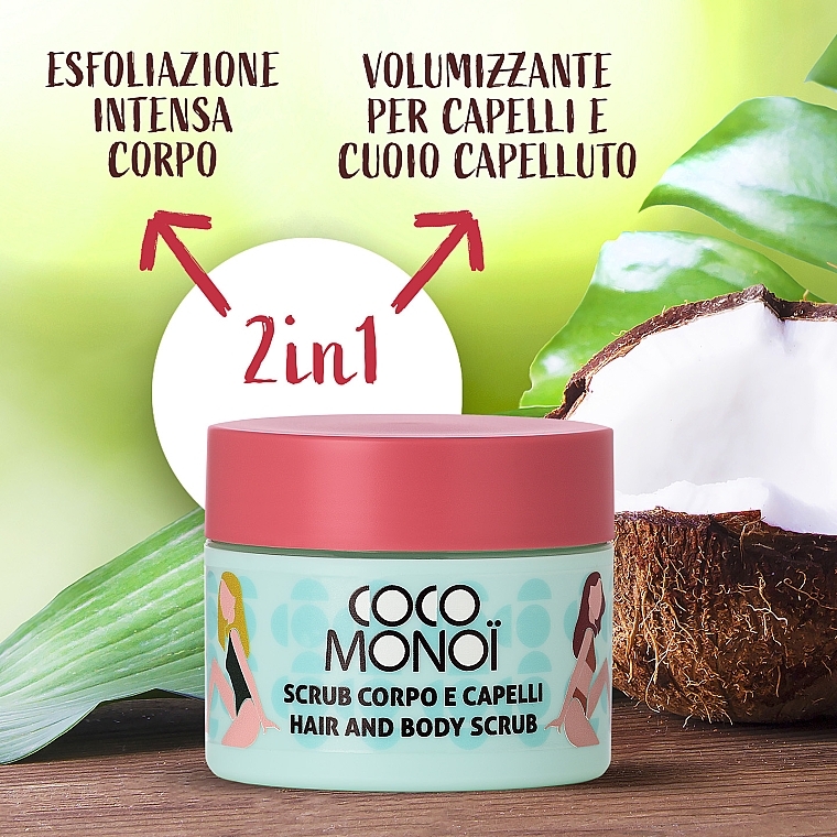 Haar- und Körperpeeling - Coco Monoi Hair And Body Scrub  — Bild N3