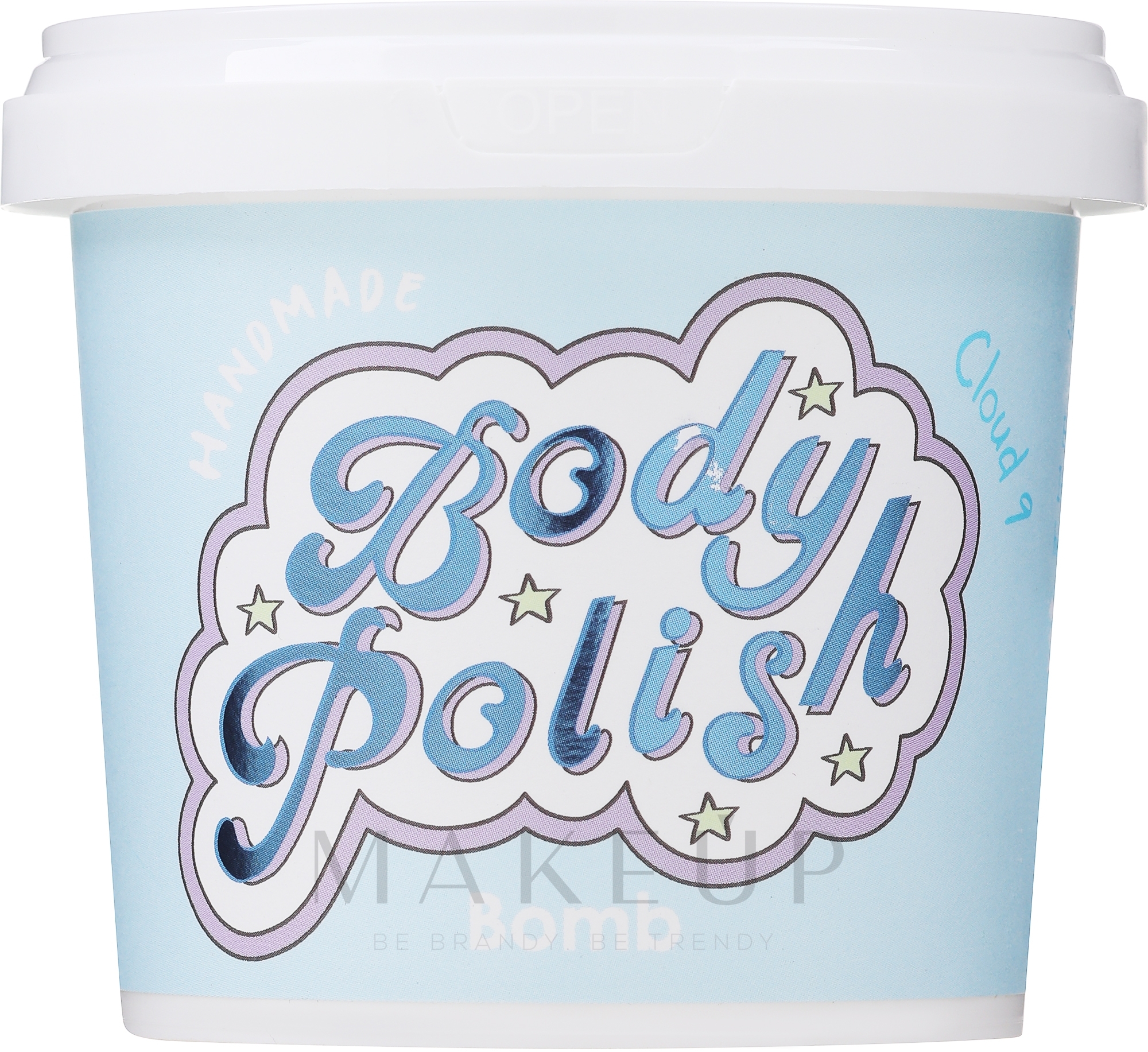 Körperpeeling Baby Powder - Bomb Cosmetics Cloud 9 Body Polish — Bild 375 g
