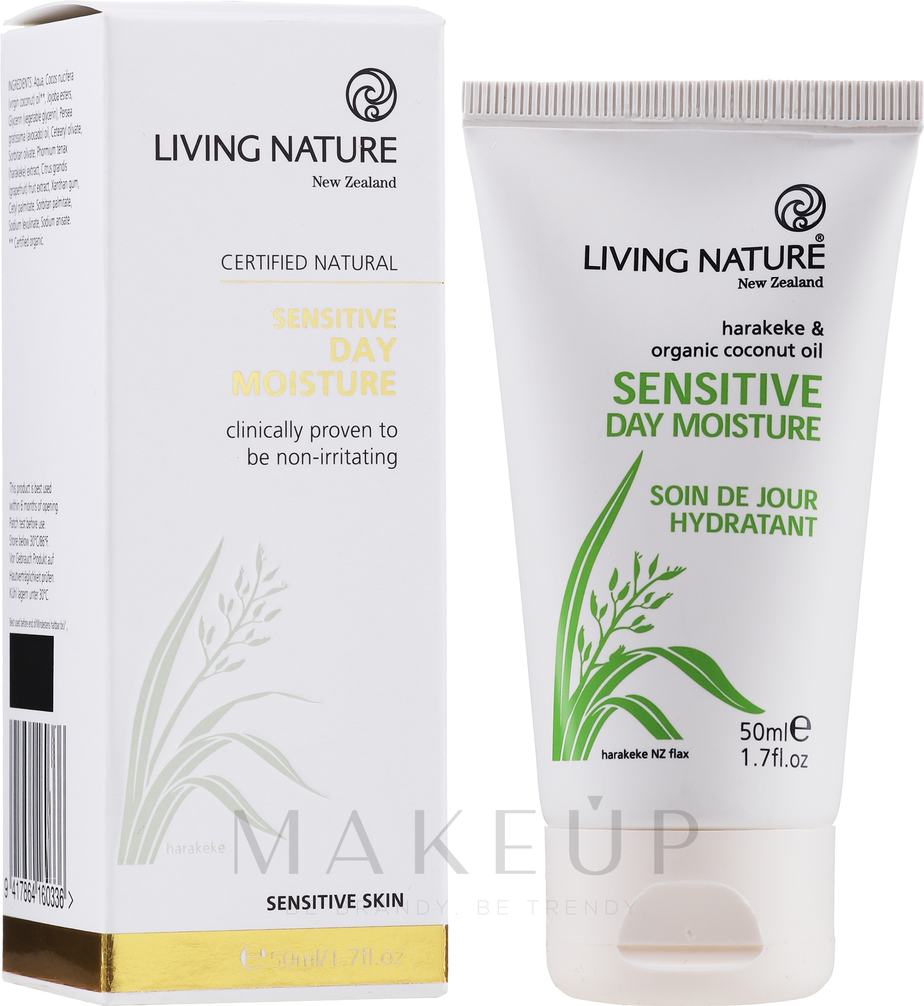 Tagescreme - Living Nature Sensitive Day Moisture Cream — Bild 50 ml