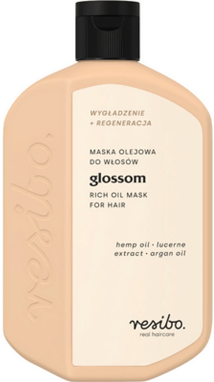 Haarmaske - Resibo Glossom Rich Oil Mask For Hair — Bild N1