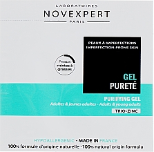 GESCHENK! Gel mit Zink - Novexpert Trio-Zinc Purifying Gel (Probe)  — Bild N1