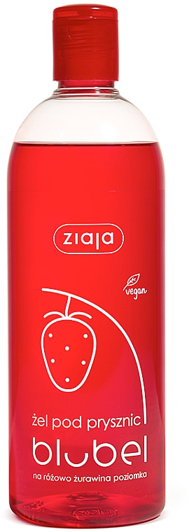 Duschgel mit Moosbeere und Erdbeere - Ziaja Shower Gel — Bild N1