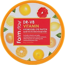 Hydrogel-Augenpatches - FarmStay DR-V8 Vitamin Hydrogel Eye Patch — Bild N3