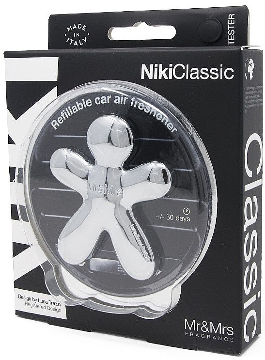 Auto-Lufterfrischer - Mr&Mrs Niki Classic Chrome Silver Pure — Bild N2