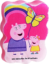Düfte, Parfümerie und Kosmetik Badeschwamm für Kinder Peppa Pig Peppa und Mama Pig - Suavipiel Peppa Pig Bath Sponge