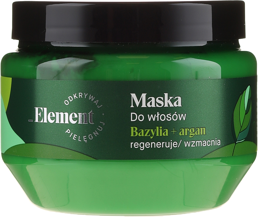 Kräftigende Maske gegen Haarausfall - _Element Basil Strengthening Anti-Hair Loss Mask — Bild N3