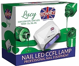 CCFL/LED Lampe für Nageldesign weiß - Ronney Profesional Lucy CCFL + LED 36W (GY-LCL-021) Lamp — Bild N3
