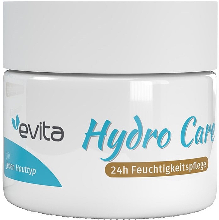Feuchtigkeitsspendende Gesichtscreme - Evita Hydro Care 24h Moisturiser — Bild N1