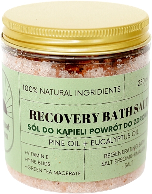 Badesalz Rückkehr zur Gesundheit - Koszyczek Natury Recovery Bath Salt — Bild N1