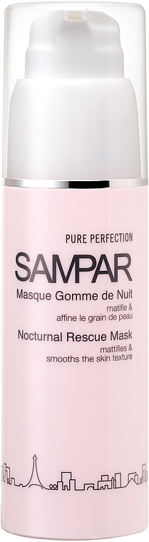 Gesichtsmaske gegen Akne für die Nacht - Sampar Pure Perfection Nocturnal Rescue Mask — Bild N1