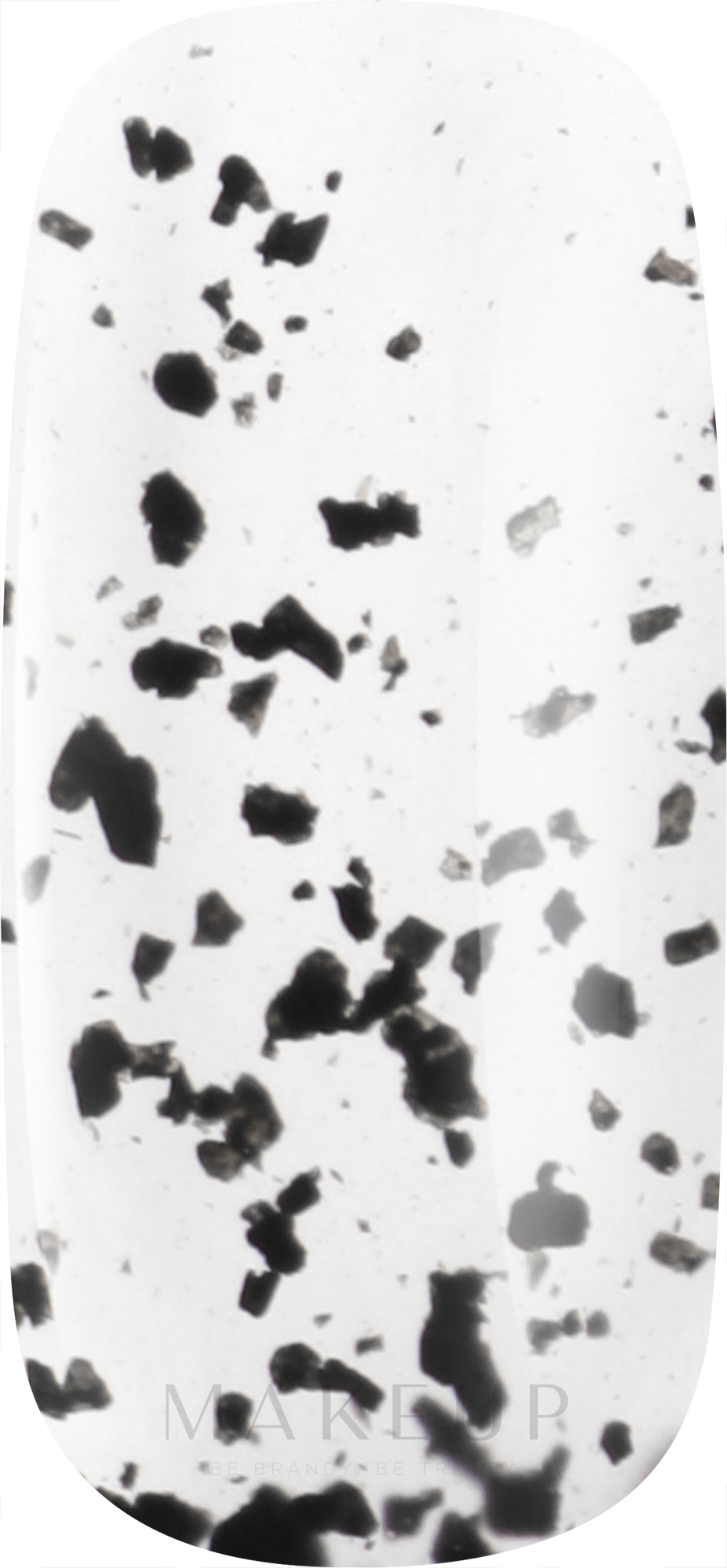 Nagelüberlack mit Steineffekt - Semilac Top No Wipe Stone Effect Mat — Bild 7 ml