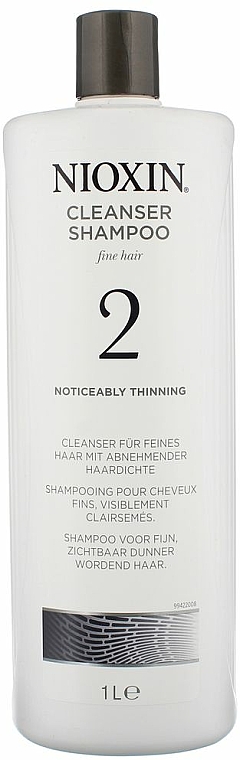 Reinigungsshampoo für feines Haar - Nioxin Thinning Hair System 2 Cleanser Shampoo — Bild N3