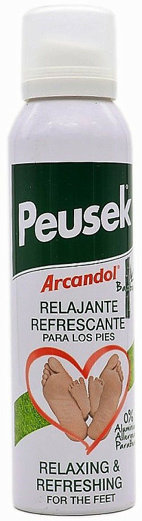 Fußspray - Peusek Arcandol Refreshing And Relaxing Feet Spray — Bild N1