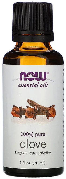 100% Reines ätherisches Nelkenöl - Now Foods Essential Oils 100% Pure Clove — Bild N1