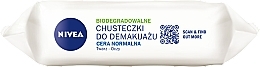 3in1 Erfrischende Reinigungstücher für Gesicht, Augen und Lippen für normale Haut, 25 St - NIVEA 3 in 1 Cleansing Wipes — Bild N3