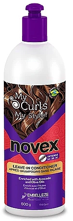 Creme für lockiges Haar - Novex My Curls Intense Leave In Conditioner — Bild N1