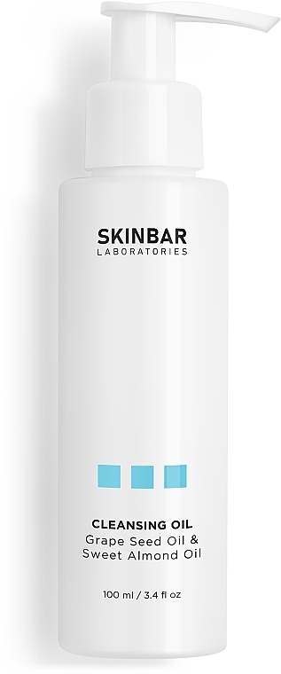 Gesichtsreinigungsöl mit Traubenkernöl und Süßmandelöl - SKINBAR Grape Seed Oil & Sweet Almond Oil Cleansing Oil — Bild N3