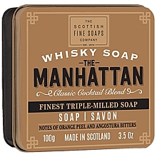 Parfümierte Körperseife - Scottish Fine Soaps The Manhattan Soap In A Tin — Bild N1