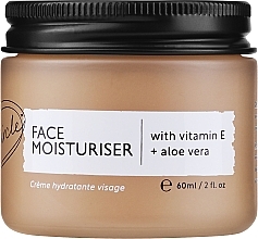 Düfte, Parfümerie und Kosmetik Feuchtigkeitsspendende Gesichtscreme - UpCircle Face Moisturiser with Vitamin E + Aloe Vera