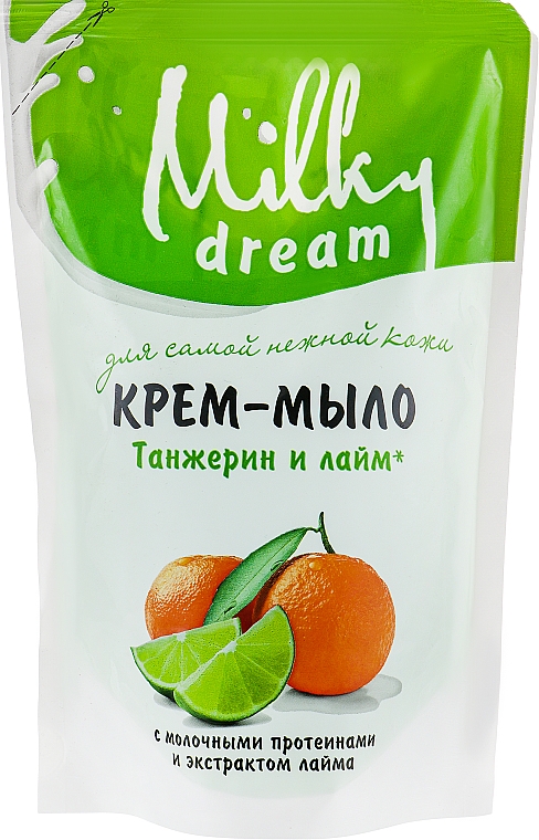 Flüssigseife Mandarine und Limette (Doypack) - Milky Dream — Bild N2