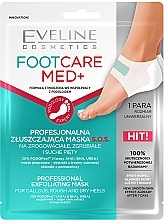 Düfte, Parfümerie und Kosmetik Exfolierende Fersenmaske - Eveline Cosmetics Foot Care Med+