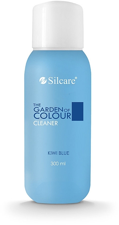 Nagelentfetter Kiwi Blau - Silcare The Garden of Colour Cleaner Kiwi Blue — Bild N1